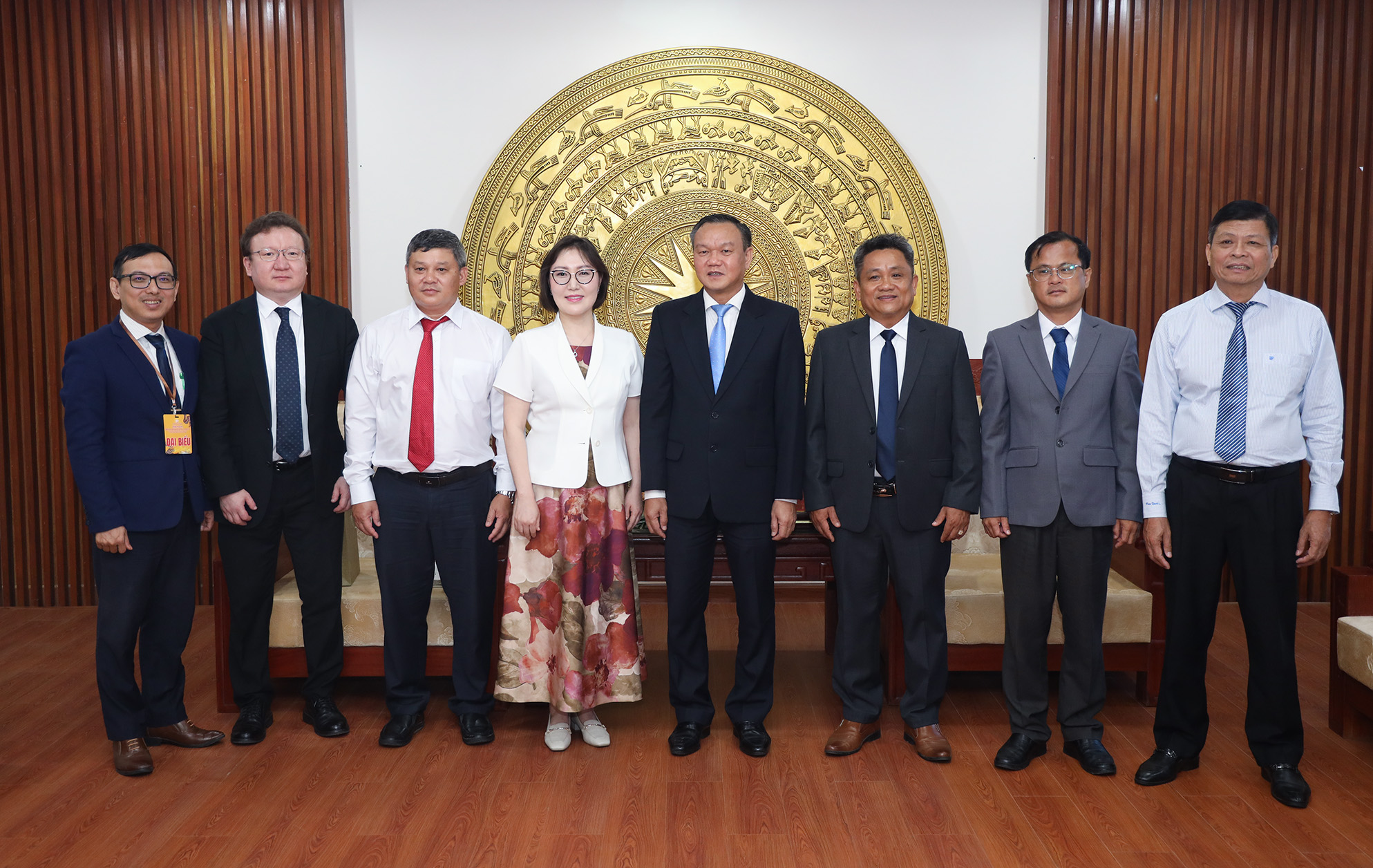 Phó Chủ tịch UBND tỉnh Đào Mỹ tiếp Đại sứ Mông Cổ tại Việt Nam